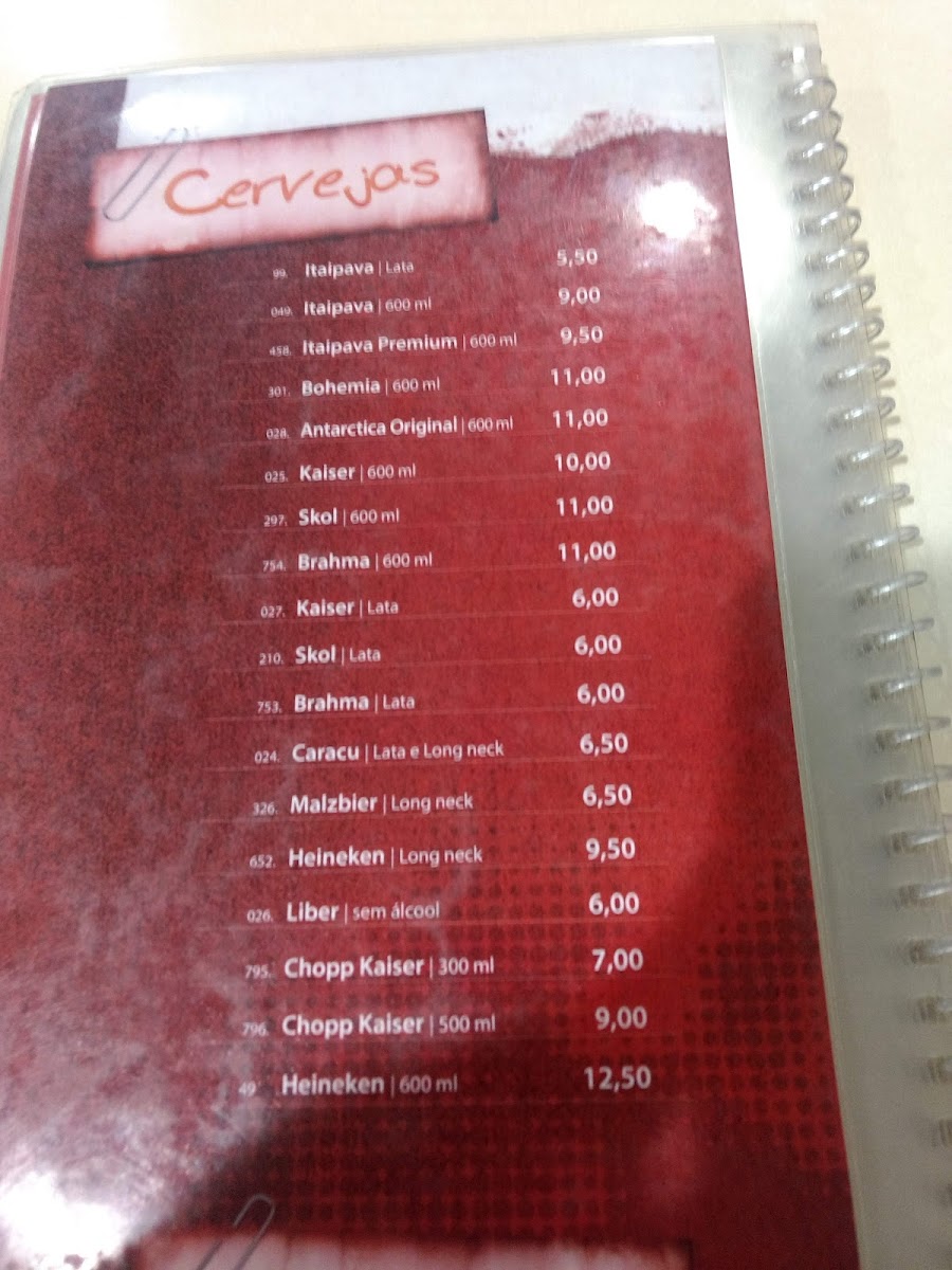 Menu Restaurante Norte Sul 24 Horas-10