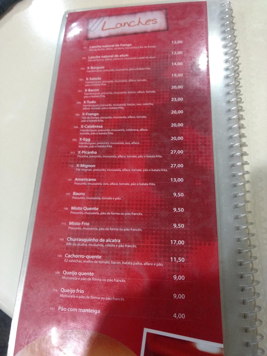 Menu Restaurante Norte Sul 24 Horas-9