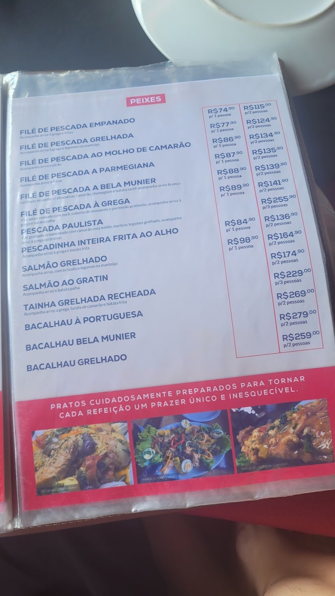 Menu Restaurante O Bandéco-10