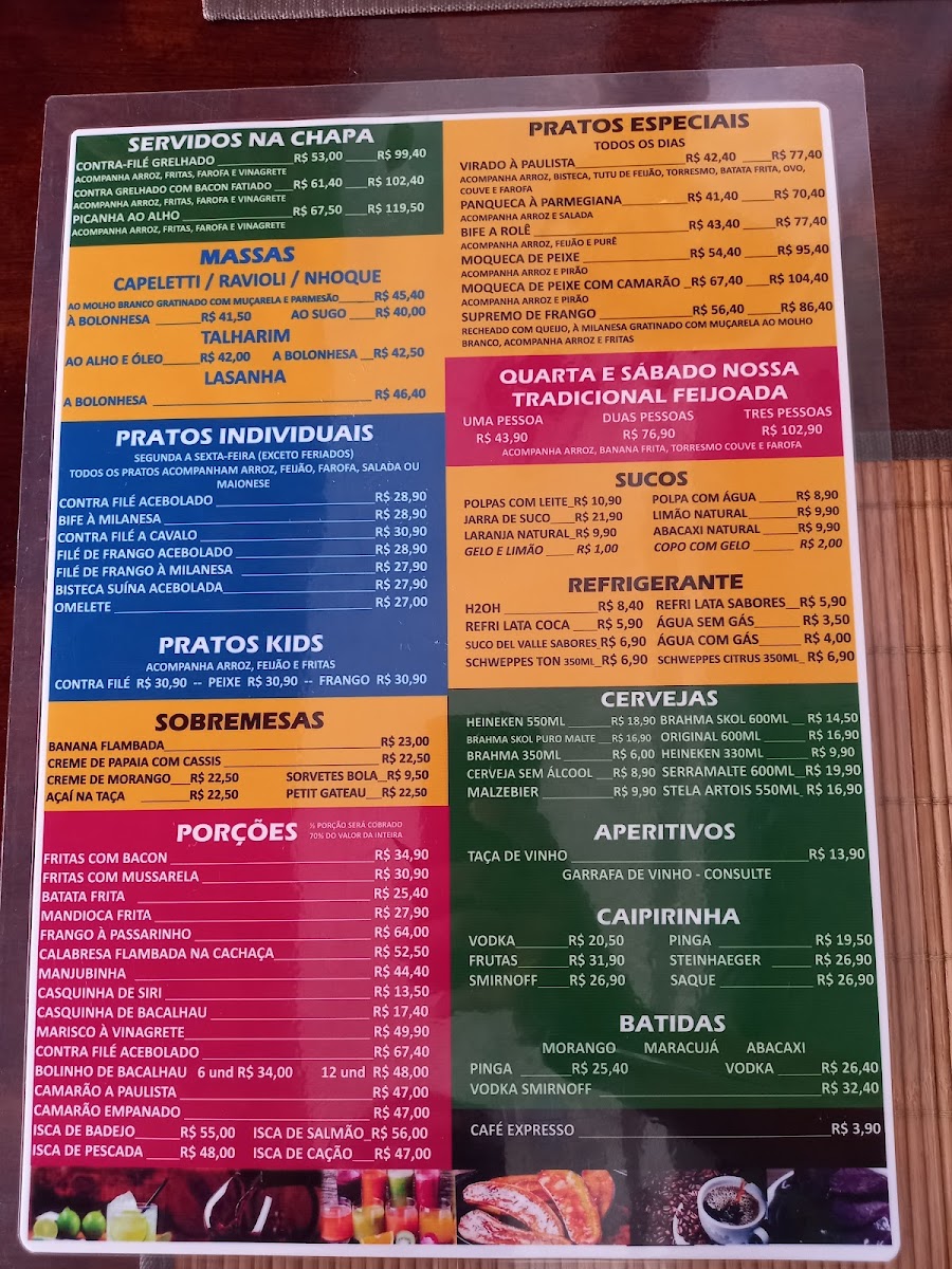 Menu Restaurante O Bandéco-6