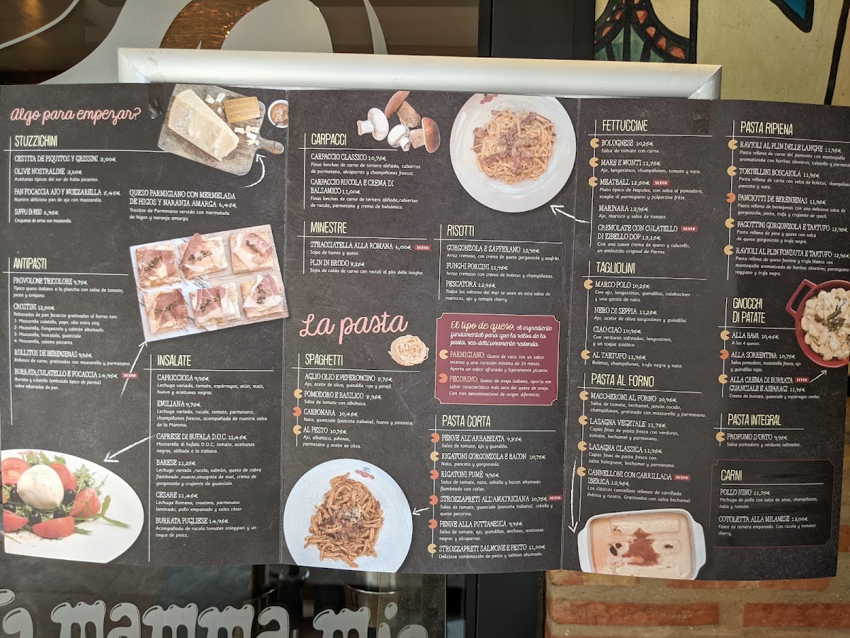 Menu Restaurante O'mamma Mia-3
