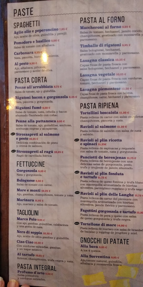 Menu Restaurante O'mamma Mia-6