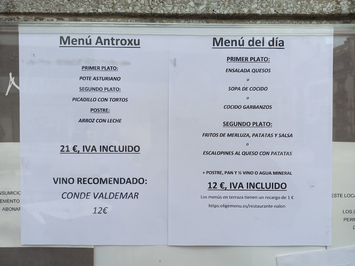 Menu Restaurante Oviedo Nalón-10