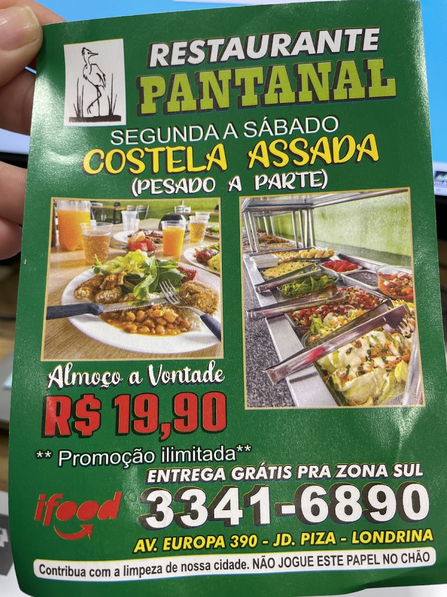 Menu Restaurante Pantanal-1