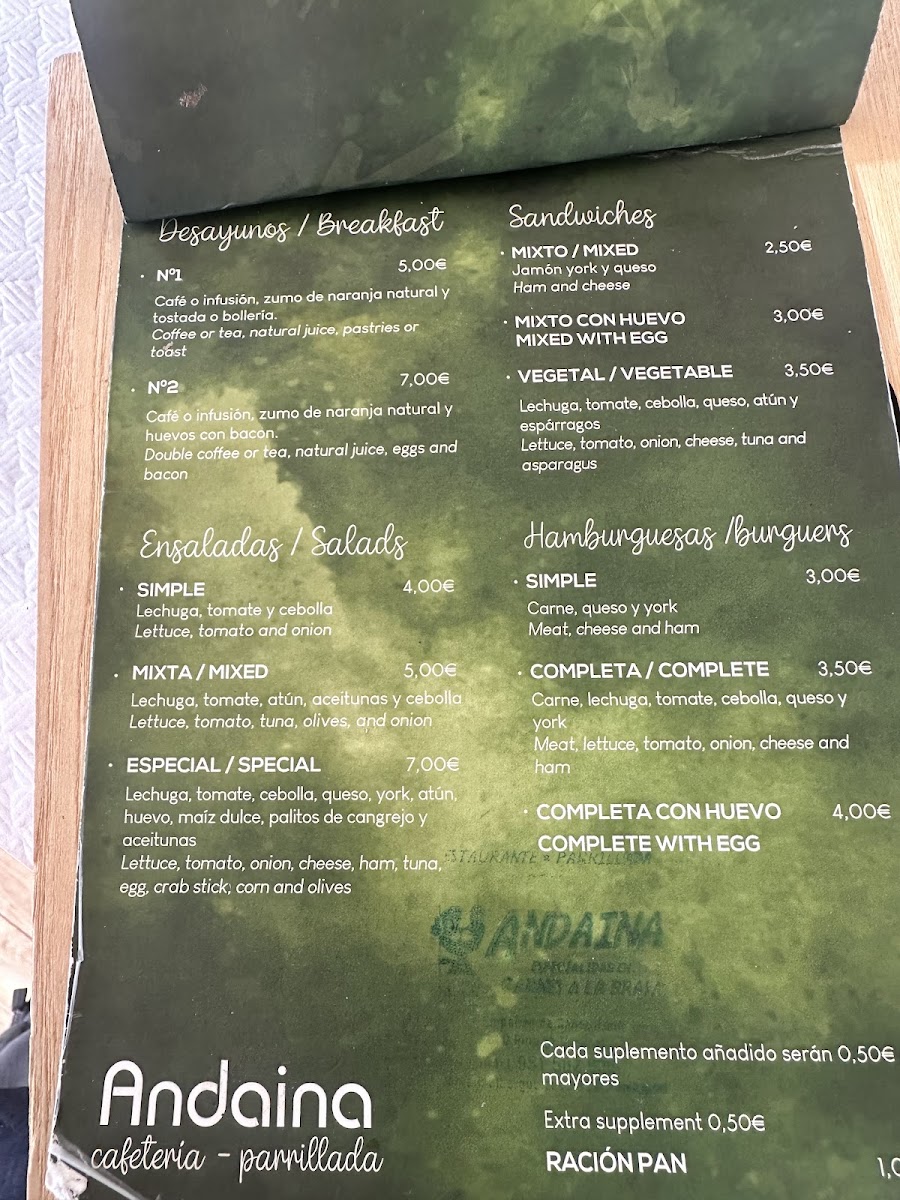 Menu Restaurante Parrillada Albergue Andaina-2