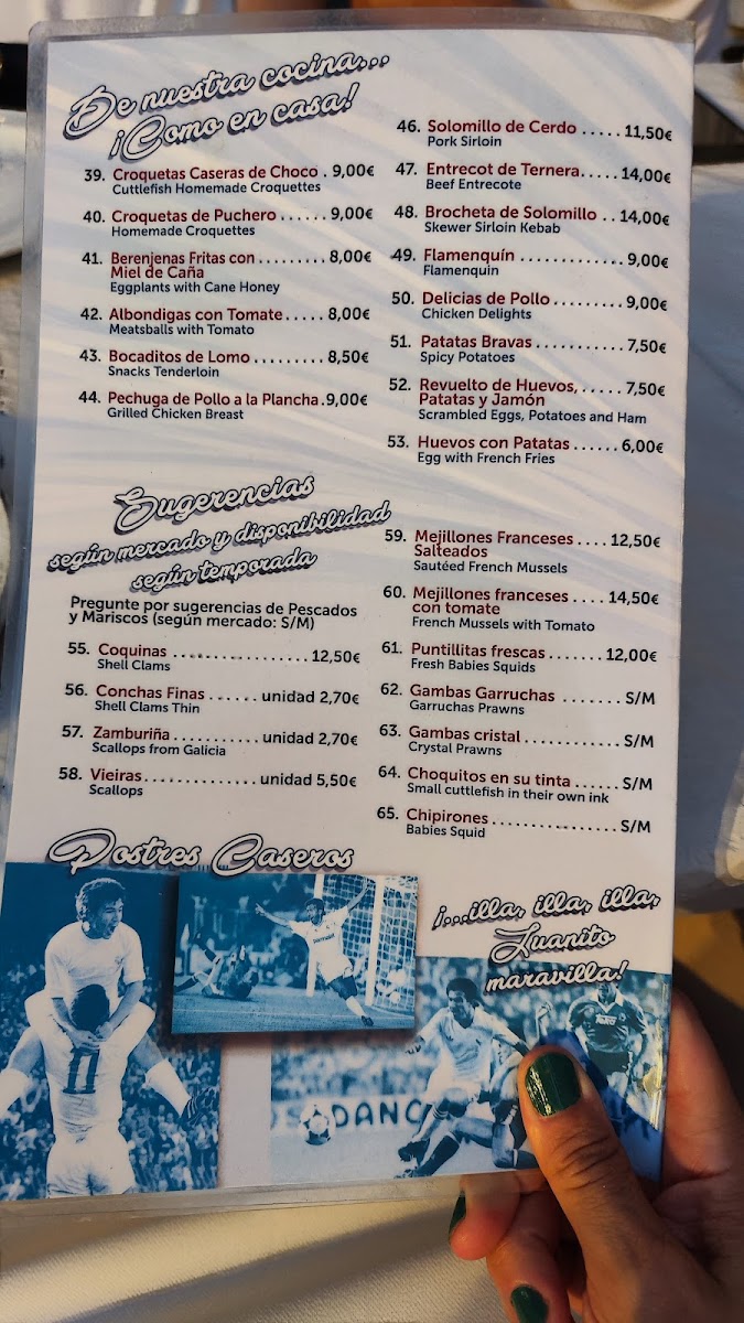 Menu Restaurante Peña Juanito-1