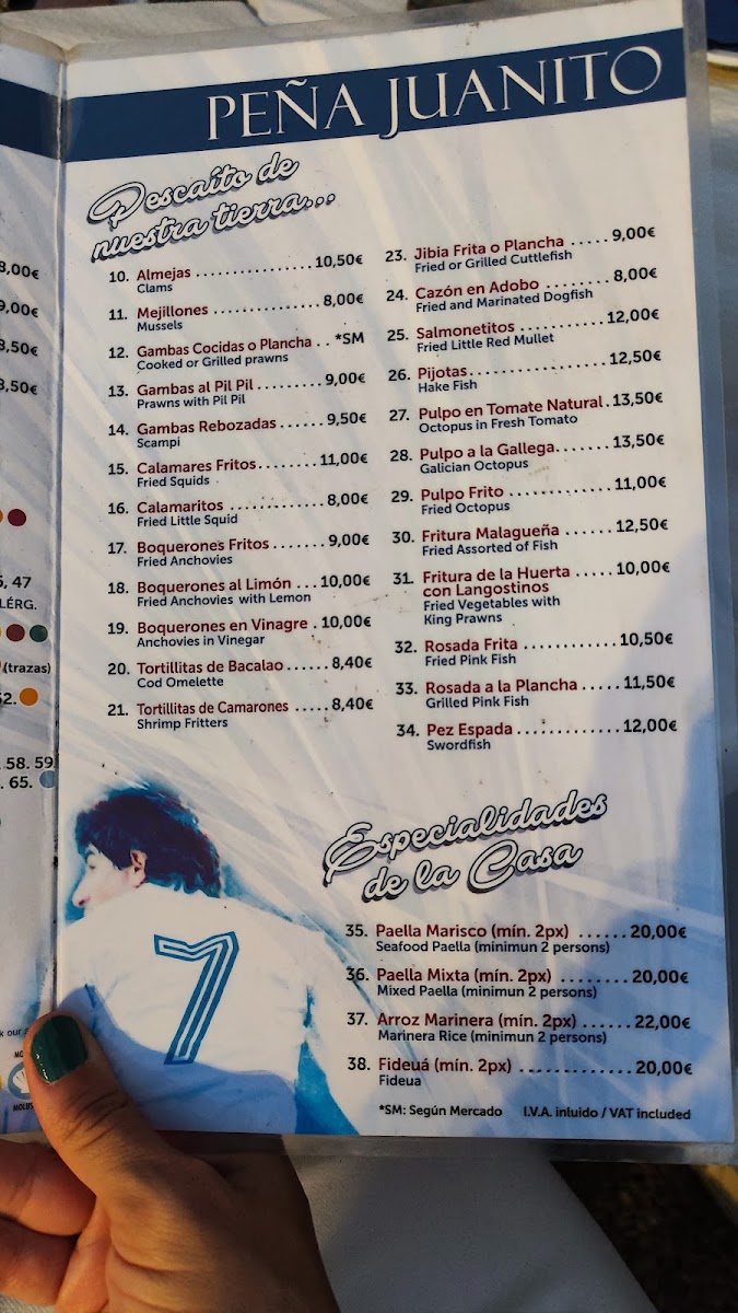Menu Restaurante Peña Juanito-7