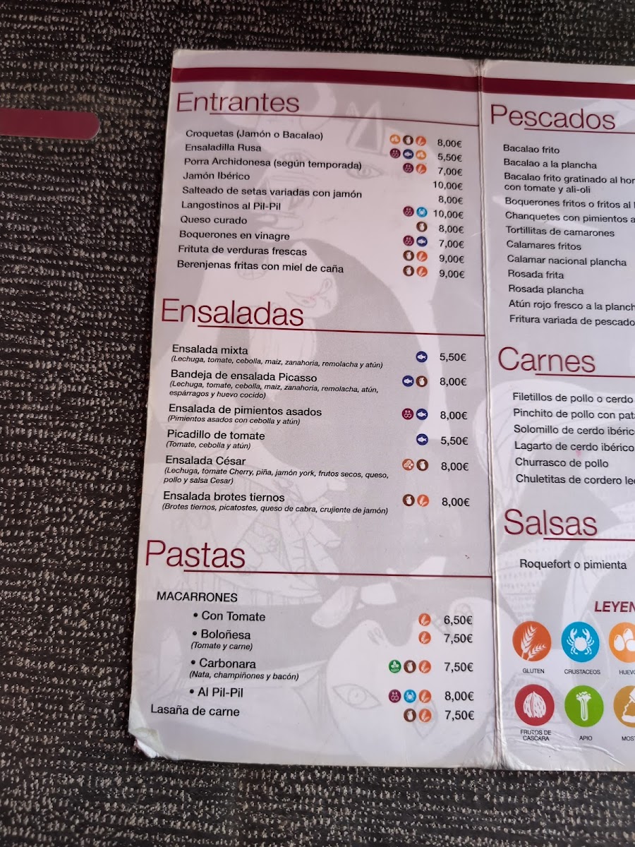 Menu Restaurante Picasso-5
