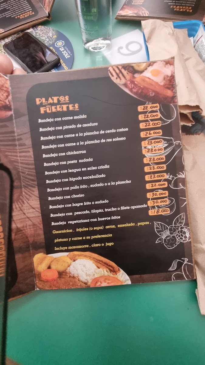 Menu Restaurante Piel Roja -Restaurante Comida Tipica-2