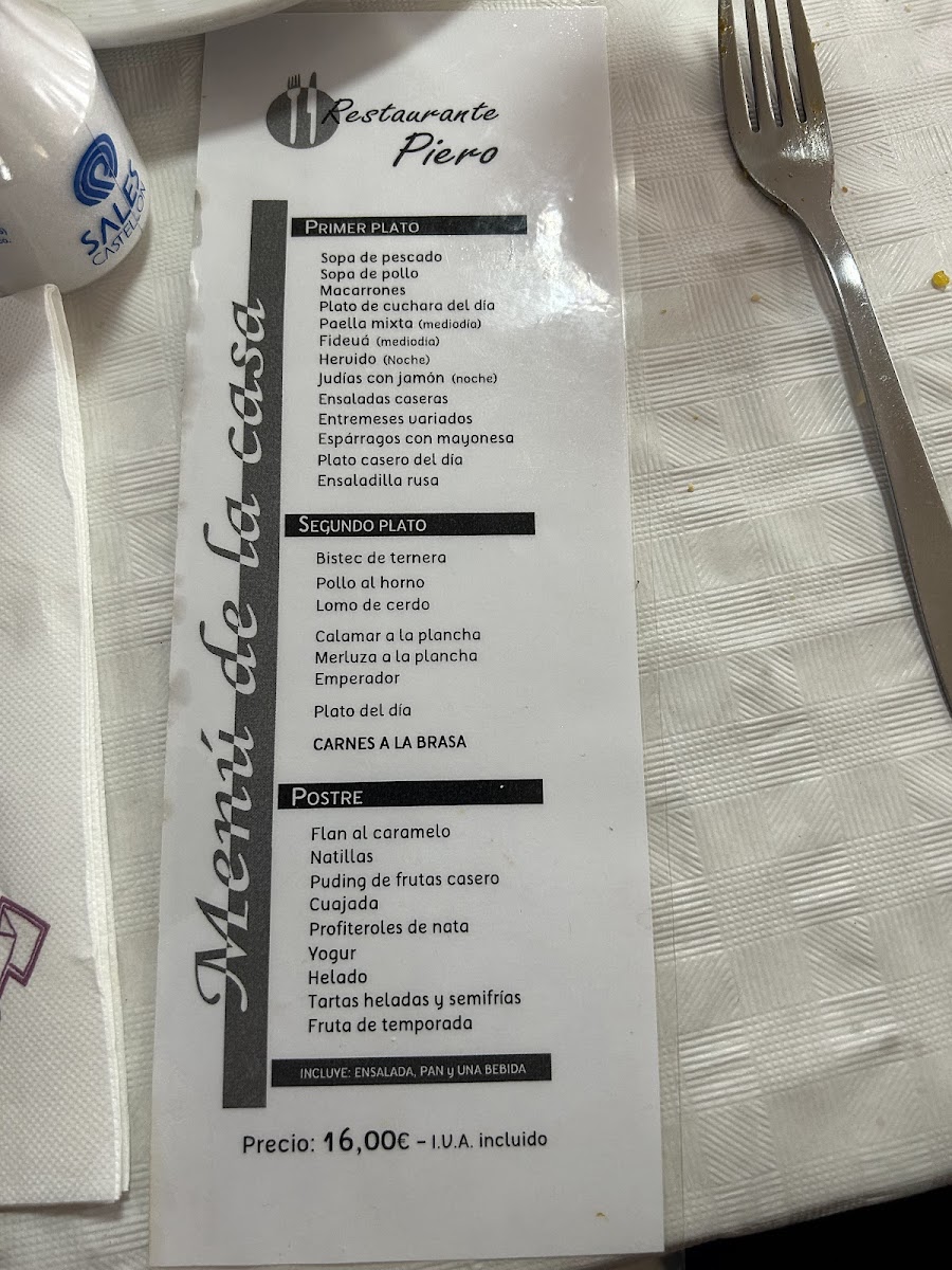Menu Restaurante Piero-9