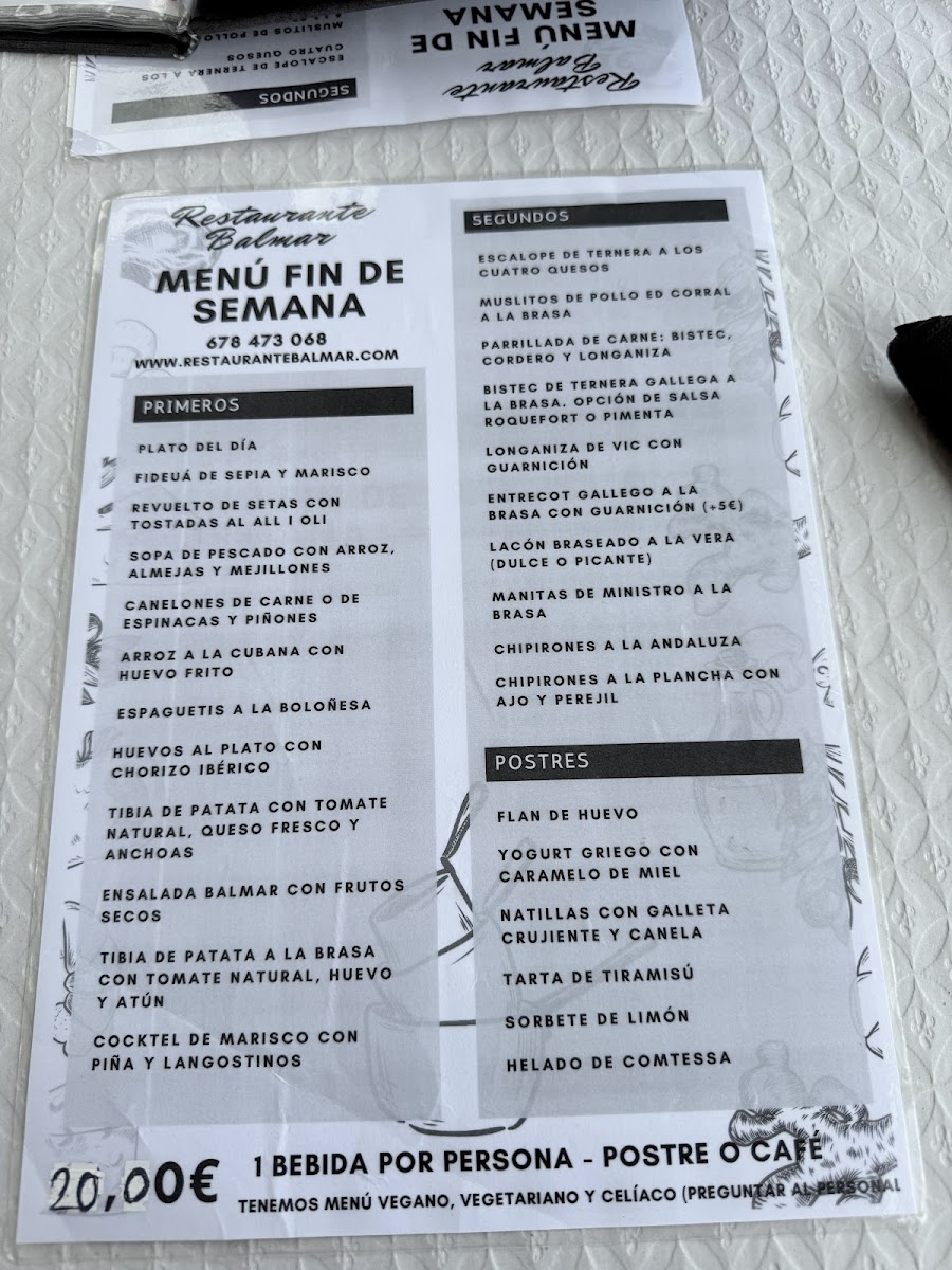 Menu Restaurante Pizzeria Balmar-10