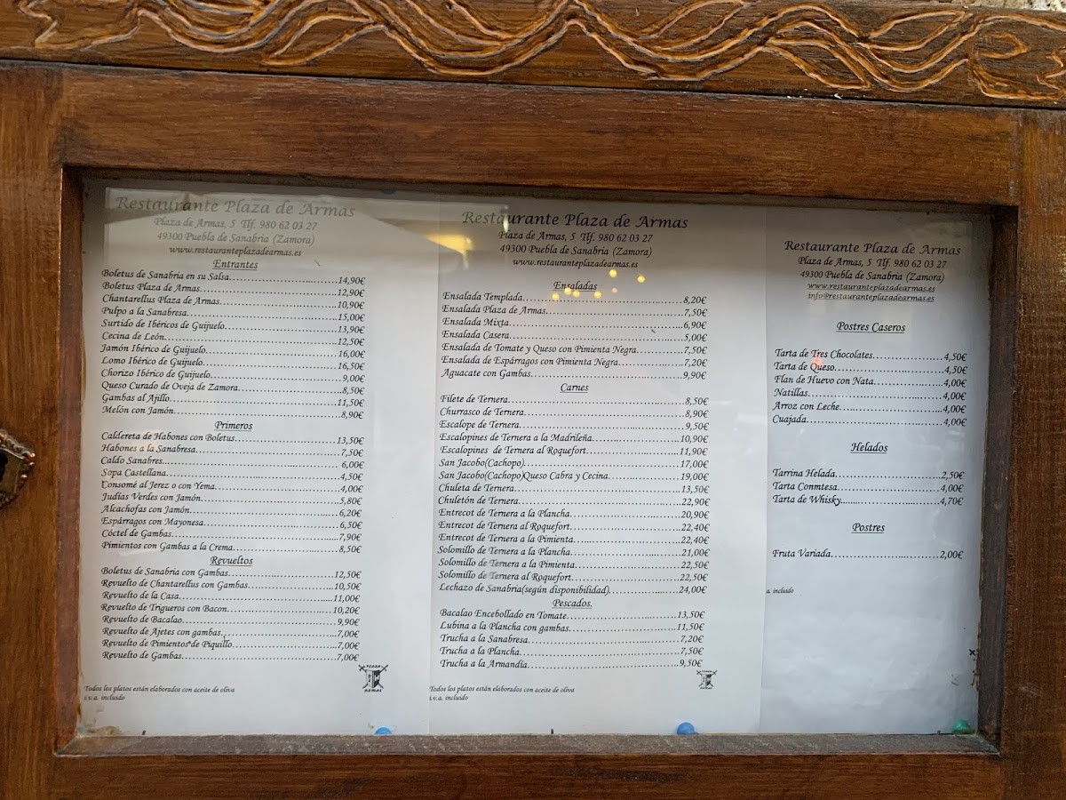 Menu Restaurante Plaza De Armas-5
