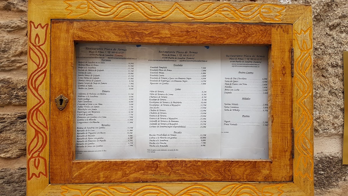 Menu Restaurante Plaza De Armas-8