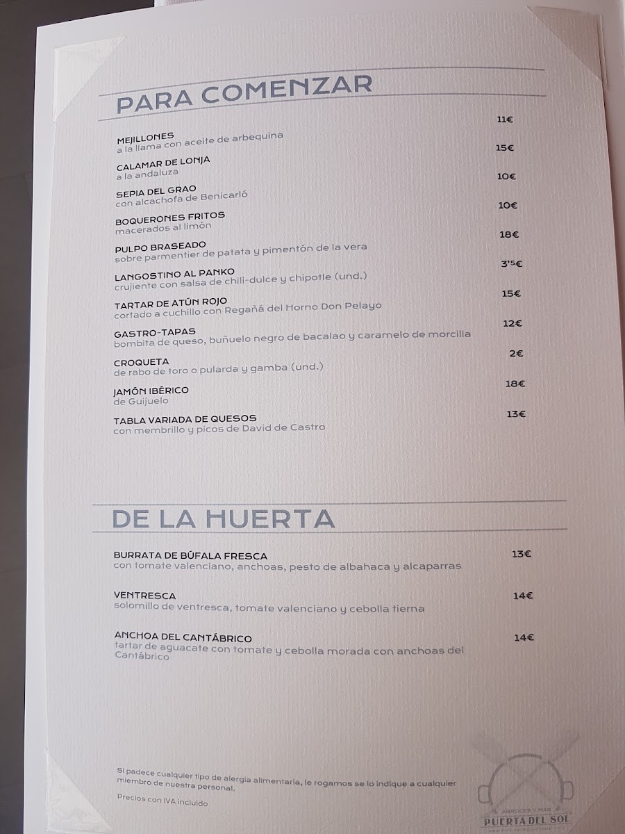 Menu Restaurante Puerta Del Sol-10