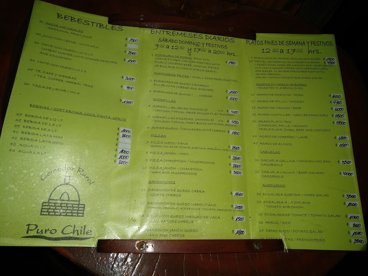 Menu Restaurante Puro Chile-3