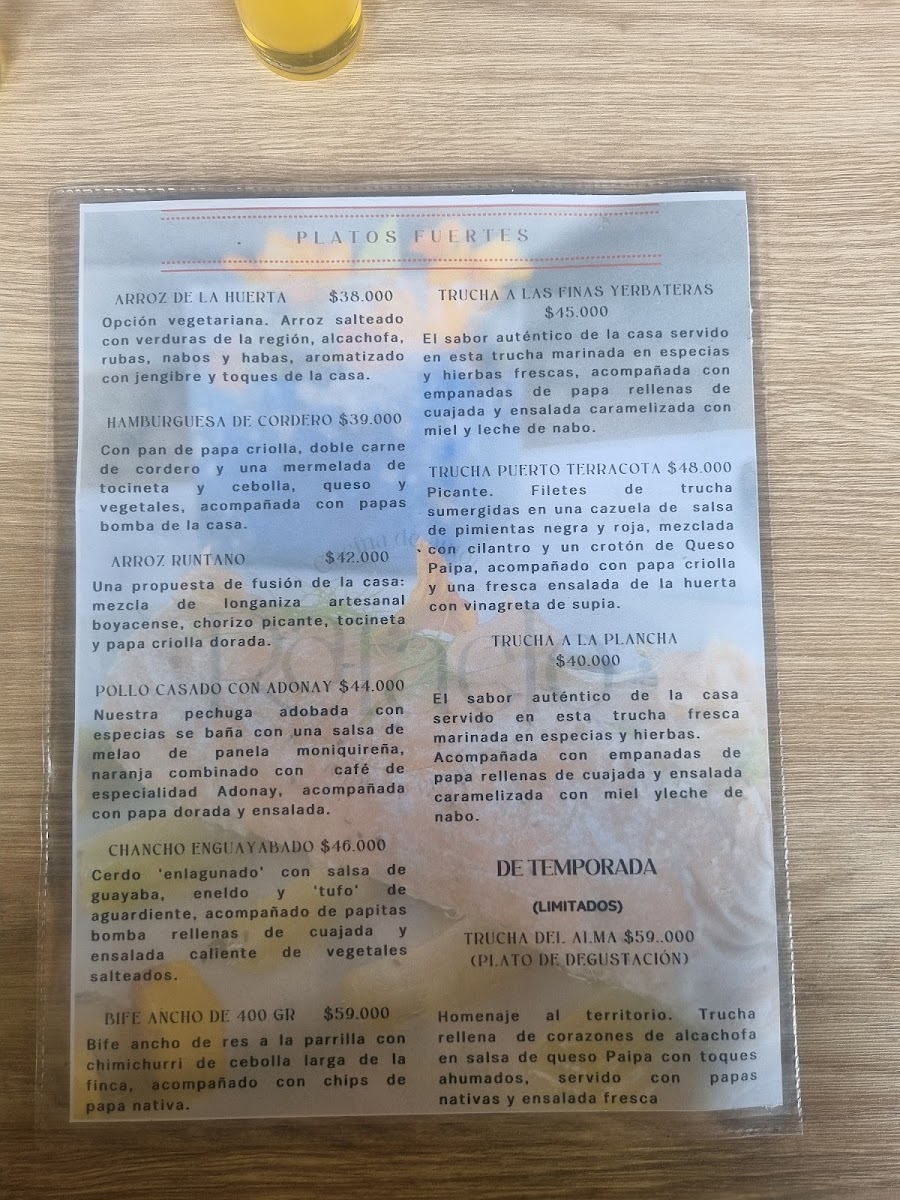 Menu Restaurante Rafaelo-1