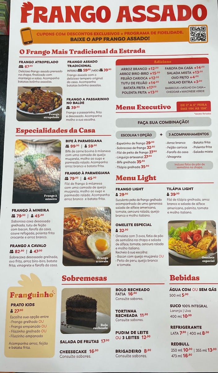Menu Restaurante Rede Frango Assado - Atibaia 44-1