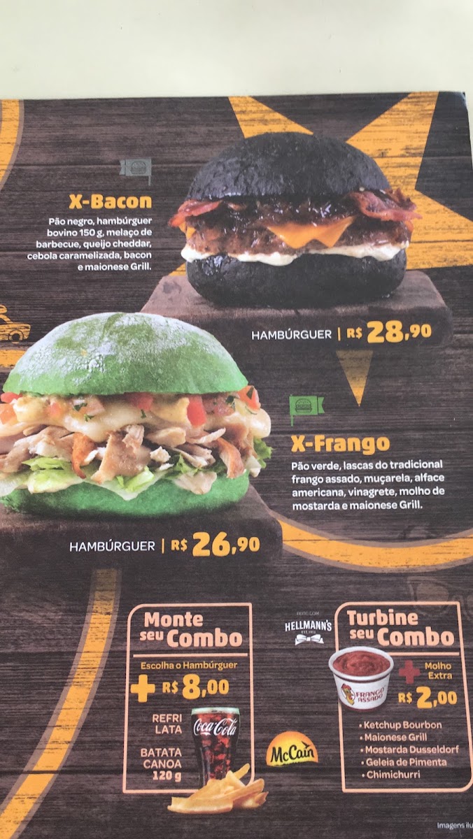 Menu Restaurante Rede Frango Assado - Atibaia 44-6