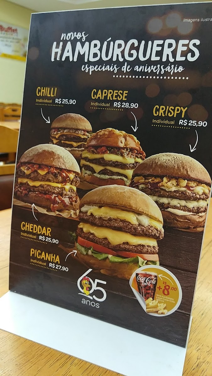 Menu Restaurante Rede Frango Assado - Atibaia 44-8
