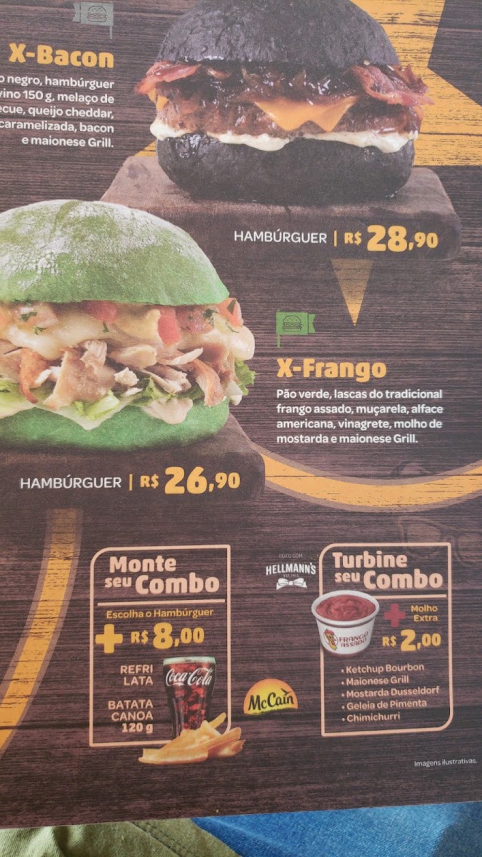 Menu Restaurante Rede Frango Assado - Atibaia 44-9