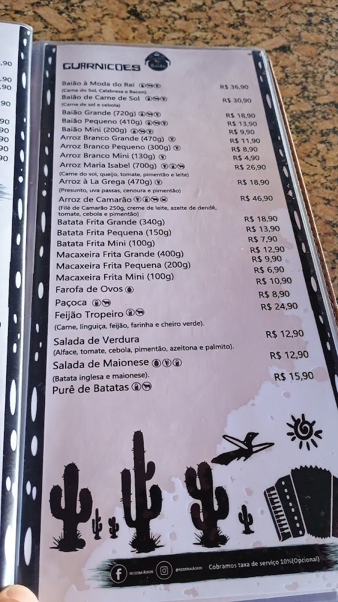 Menu Restaurante Rei Do Baião-4