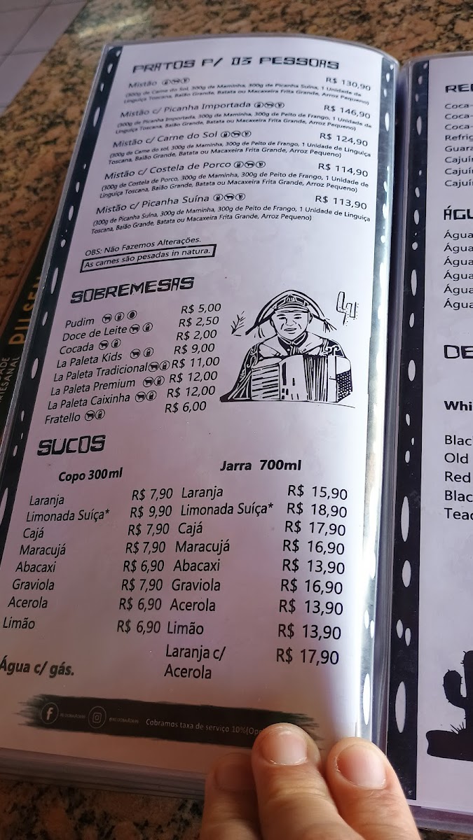 Menu Restaurante Rei Do Baião-7