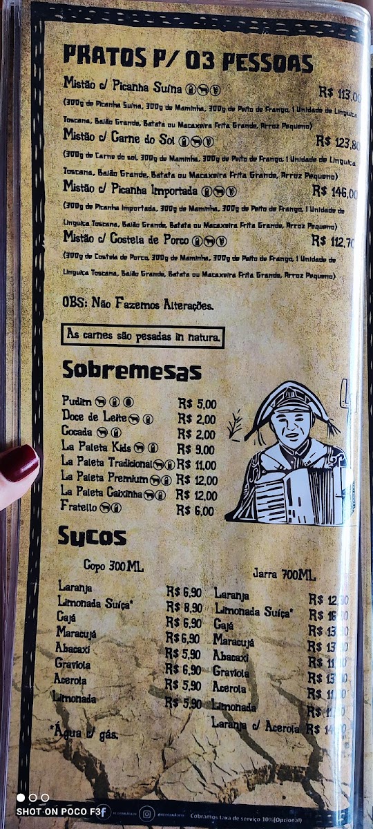 Menu Restaurante Rei Do Baião-8