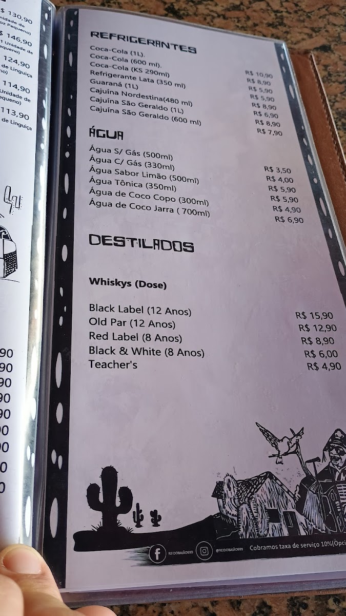 Menu Restaurante Rei Do Baião-9