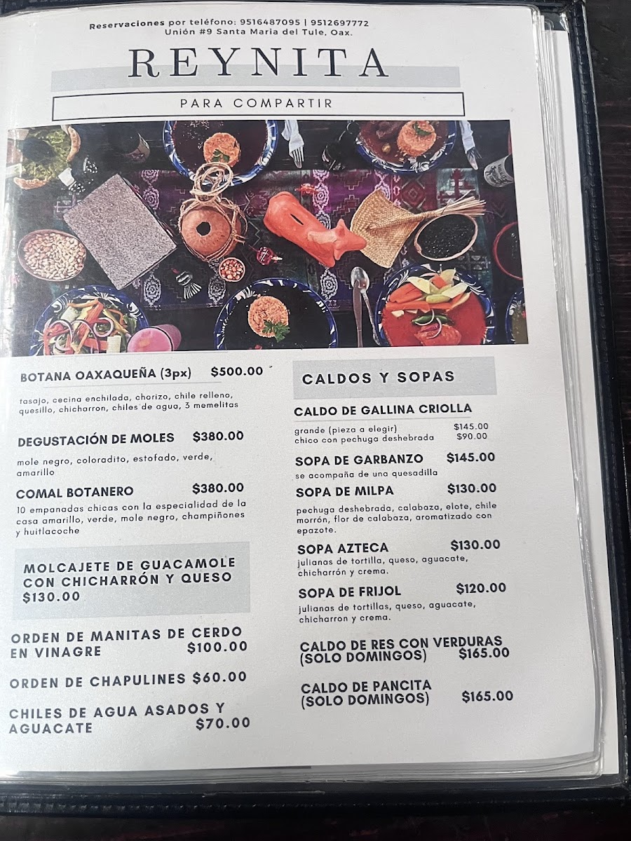 Menu Restaurante Reynita-6