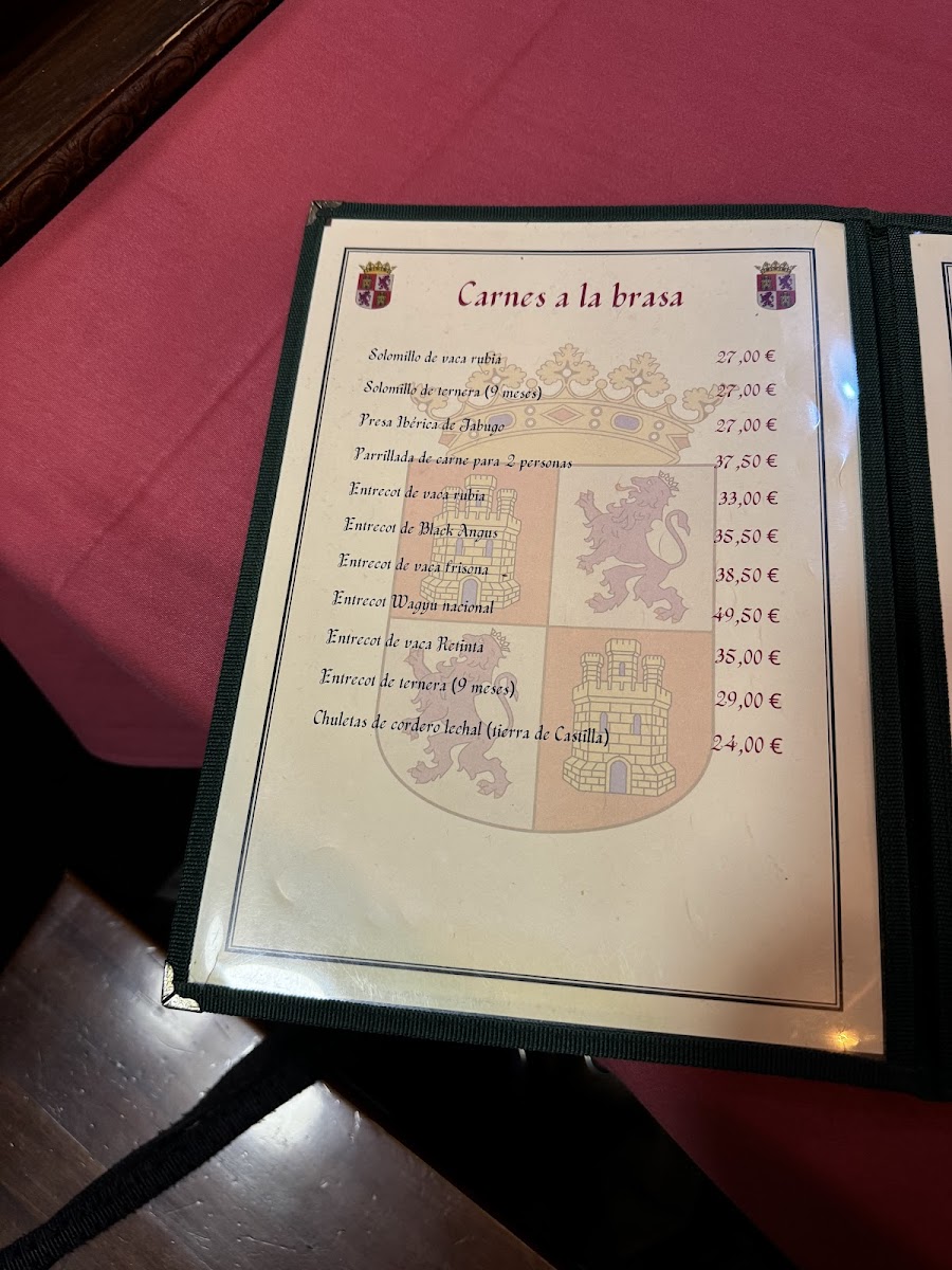 Menu Restaurante Rincon De Castilla-9