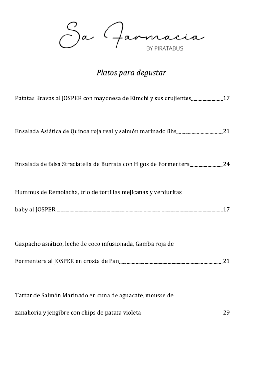 Menu Restaurante Sa Farmacia By Piratabus-3