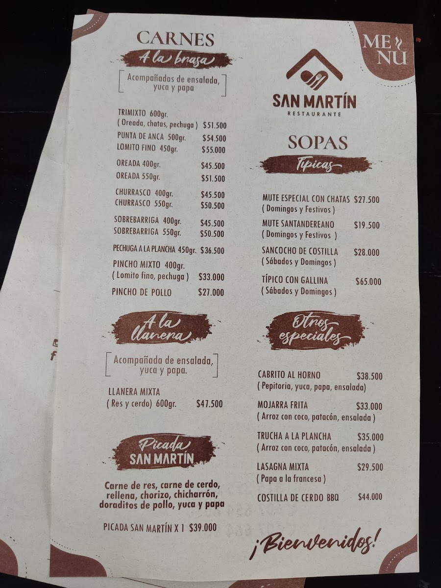Menu Restaurante San Martin Piedecuesta-1