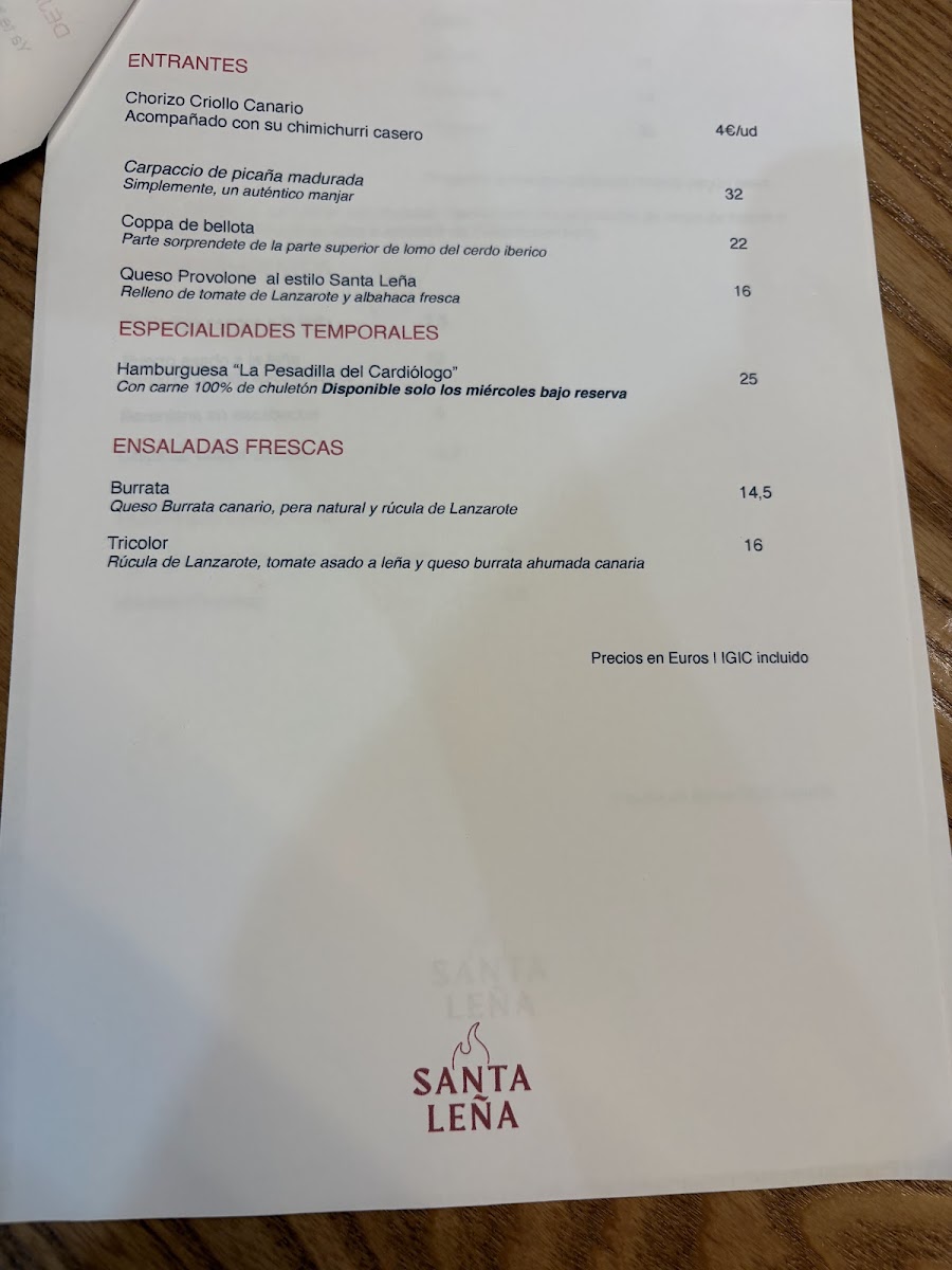 Menu Restaurante Santa Leña-1