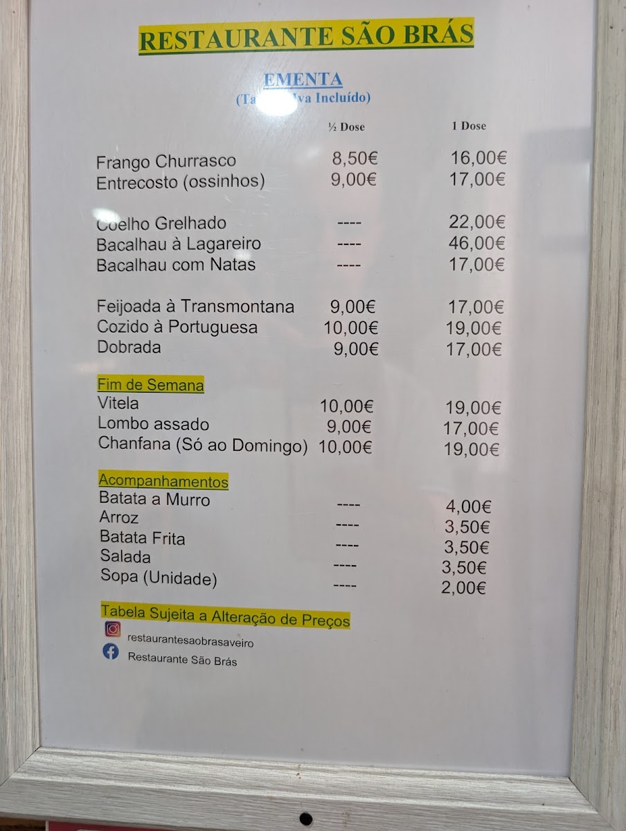 Menu Restaurante São Braz-1