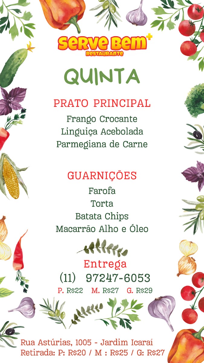 Menu Restaurante Serve Bem Mais-7