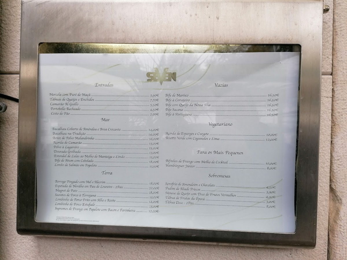Menu Restaurante Seven-9