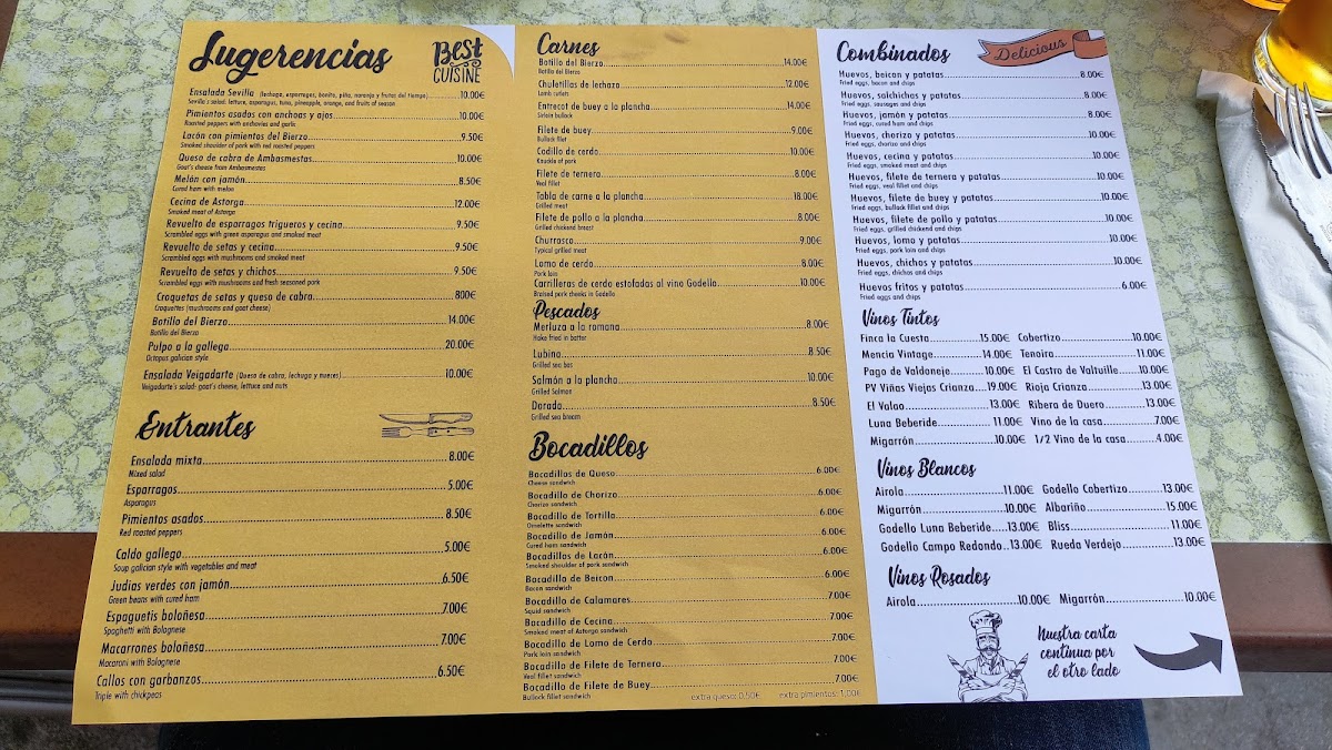 Menu Restaurante Sevilla-10