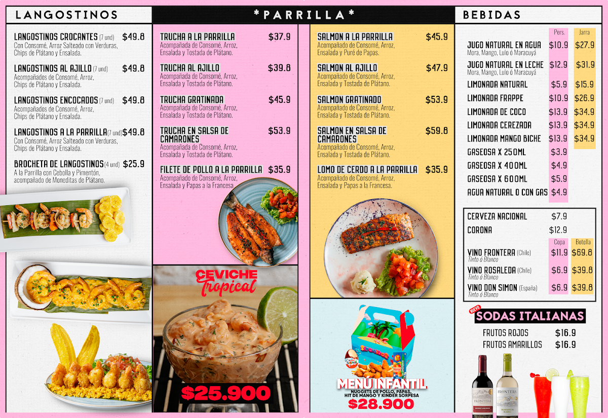 Menu Restaurante Sirena Gourmet-1