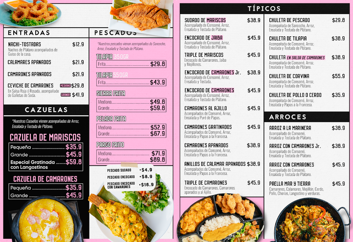Menu Restaurante Sirena Gourmet-2