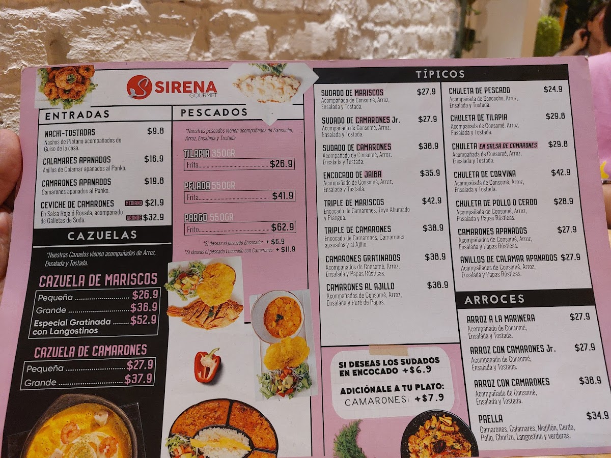 Menu Restaurante Sirena Gourmet-6
