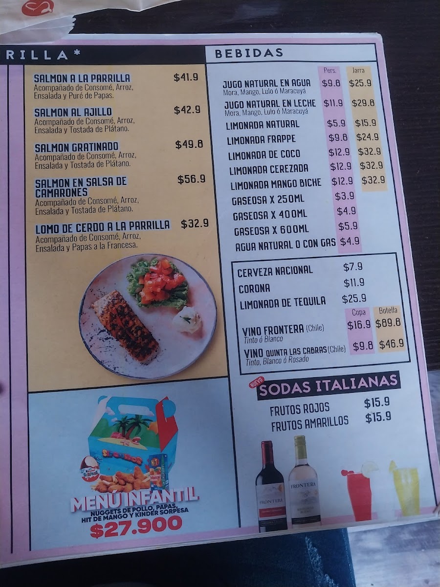 Menu Restaurante Sirena Gourmet-7