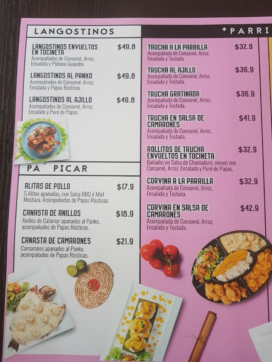 Menu Restaurante Sirena Gourmet-8