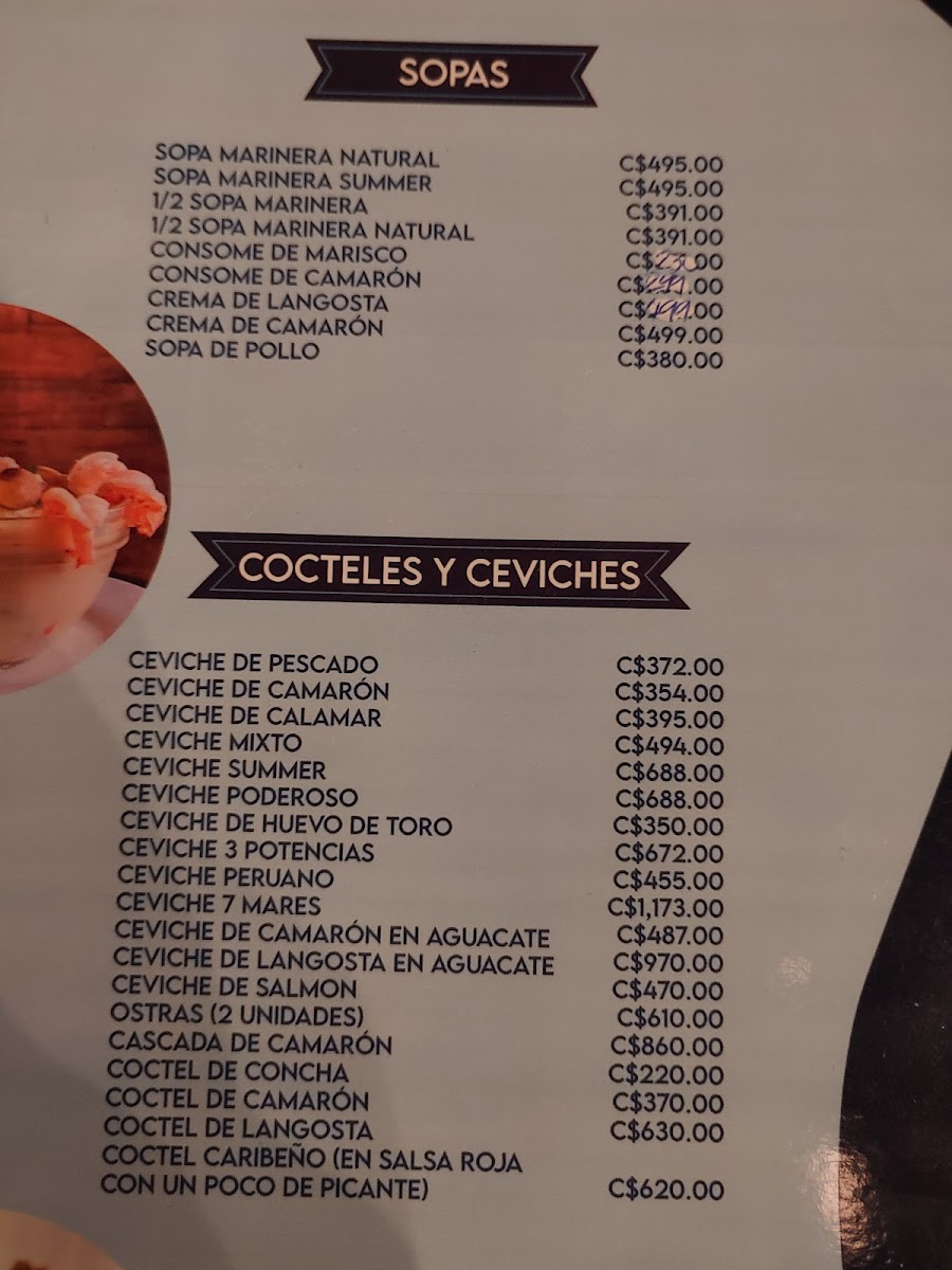 Menu Restaurante Summer Salvador Allende-5