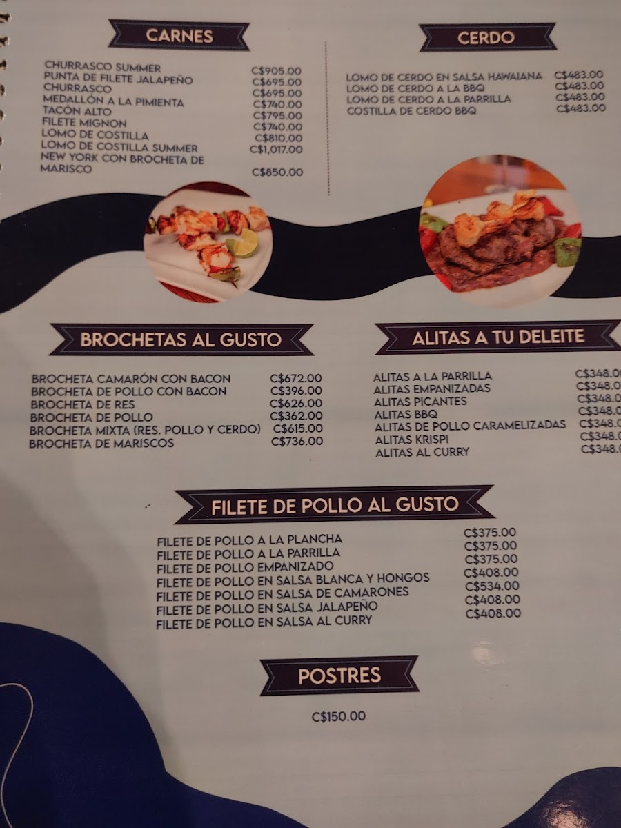 Menu Restaurante Summer Salvador Allende-9