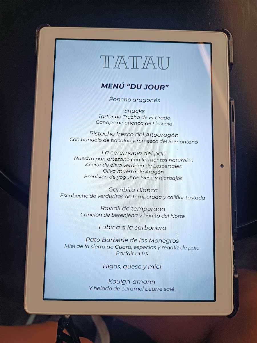Menu Restaurante Tatau-1