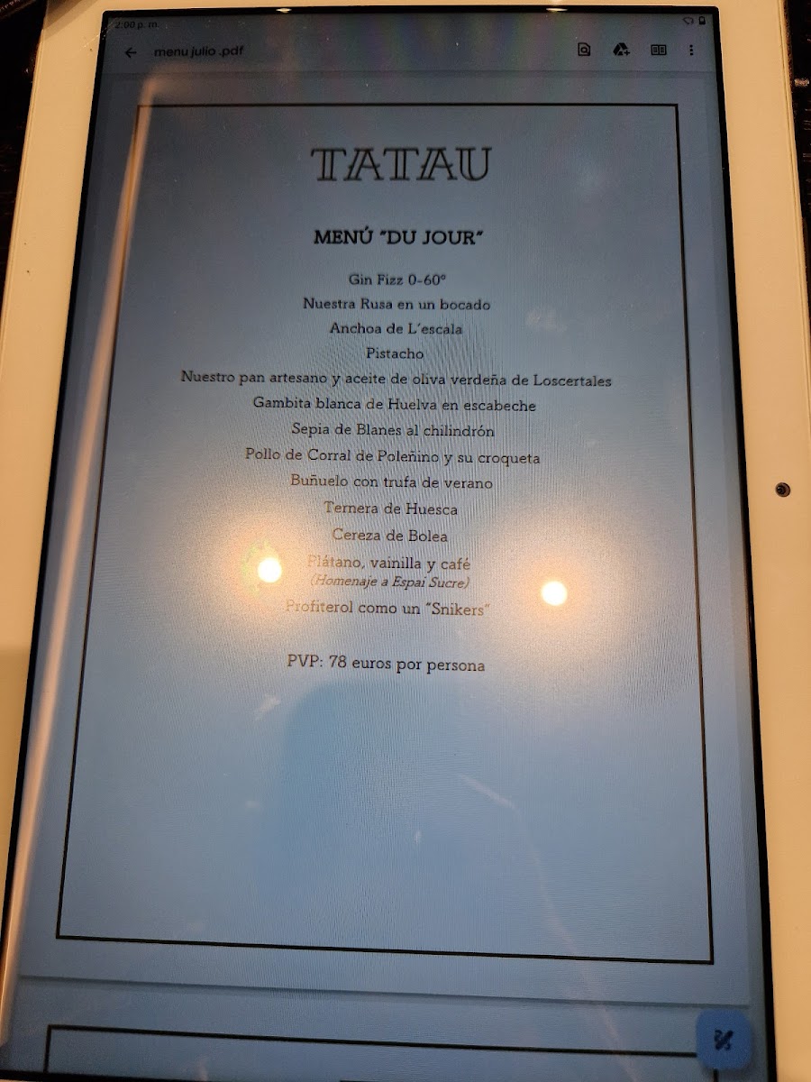 Menu Restaurante Tatau-7