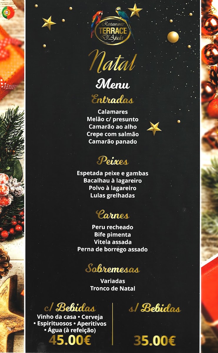 Menu Restaurante Terrace D'ajuda-2