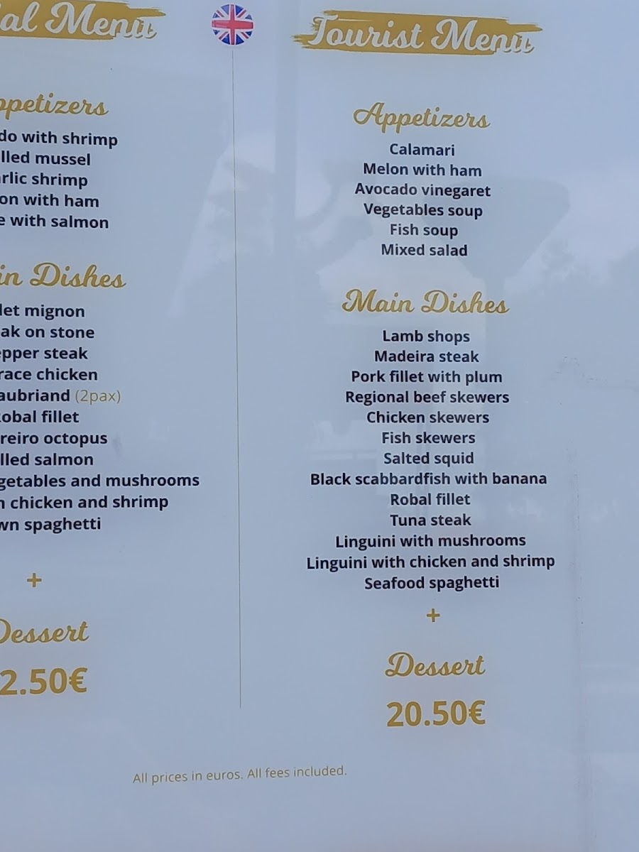 Menu Restaurante Terrace D'ajuda-5
