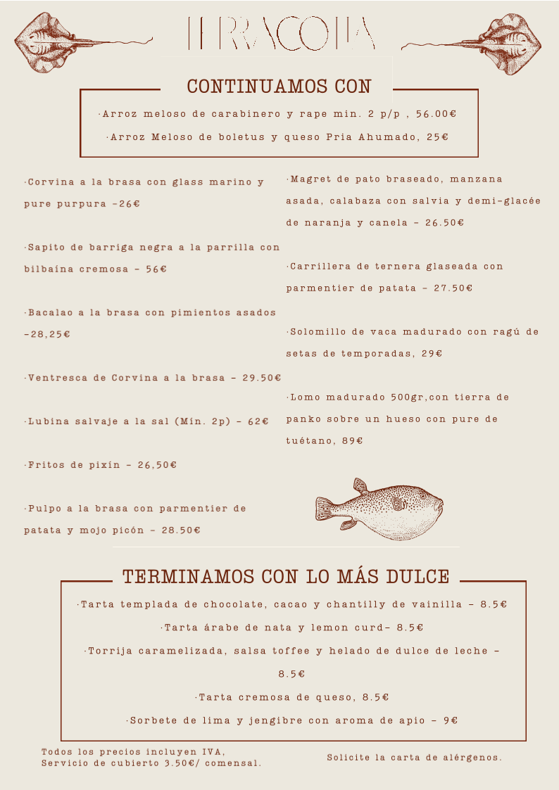 Menu Restaurante Terracotta-1
