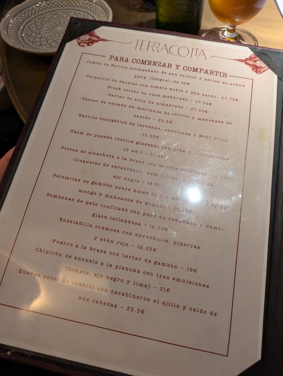Menu Restaurante Terracotta-3